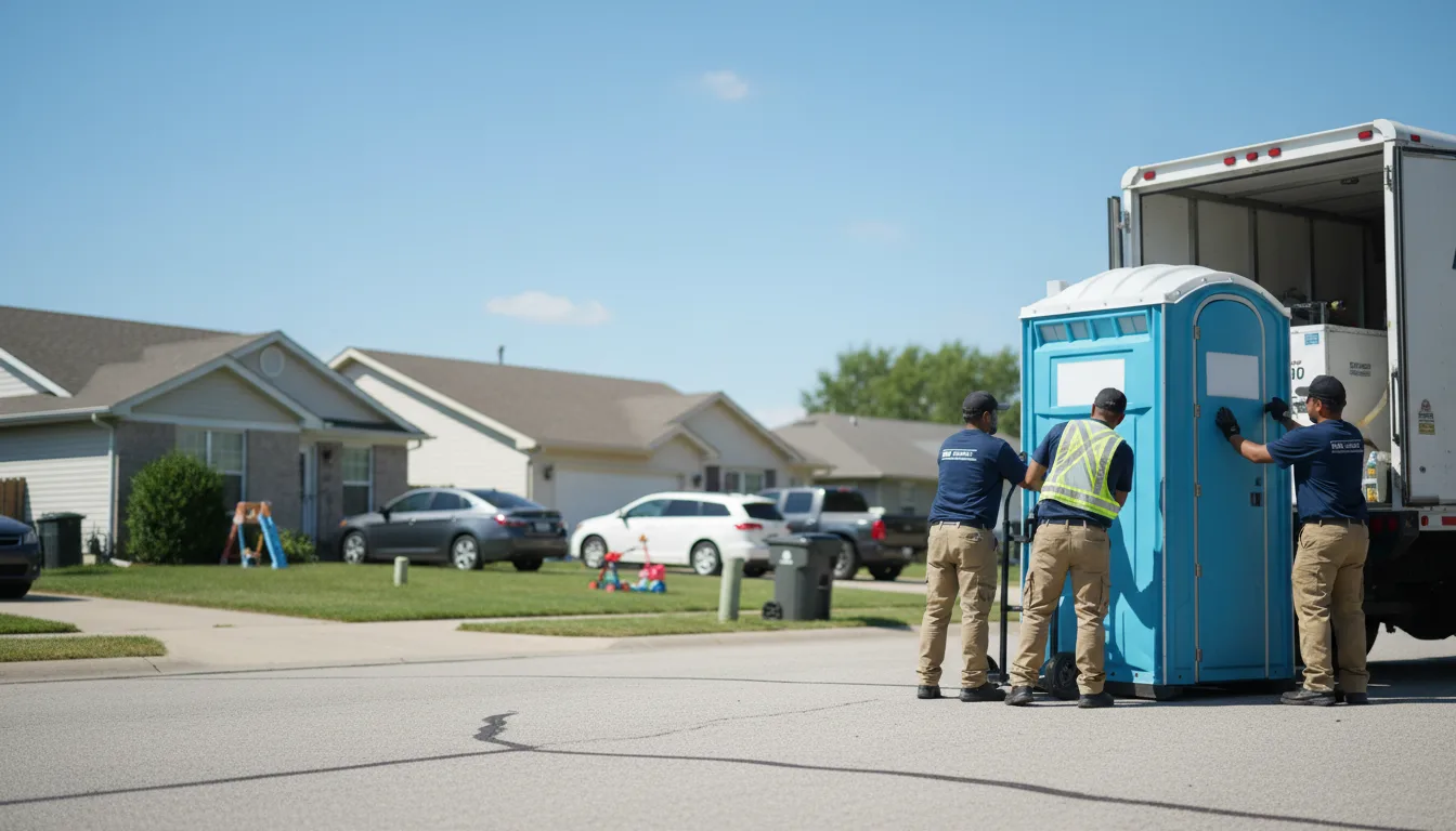 Standard Porta Potty Rentals in Reed City, MI near me